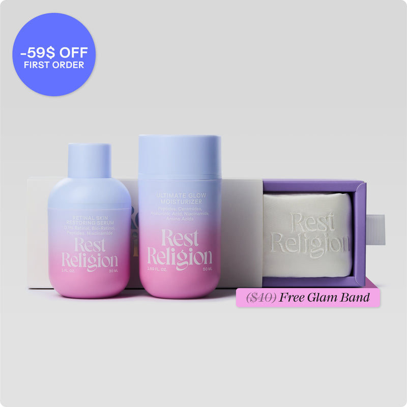 60 Days of Retinal Serum & Moisturizer + Free Glam Band