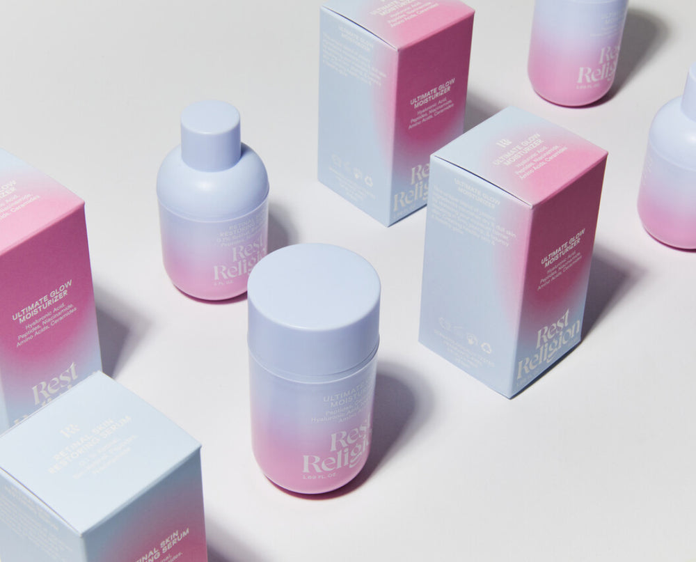 Transform your skin with                                       Rest Religion's                                  <em>science based approach. </em> image